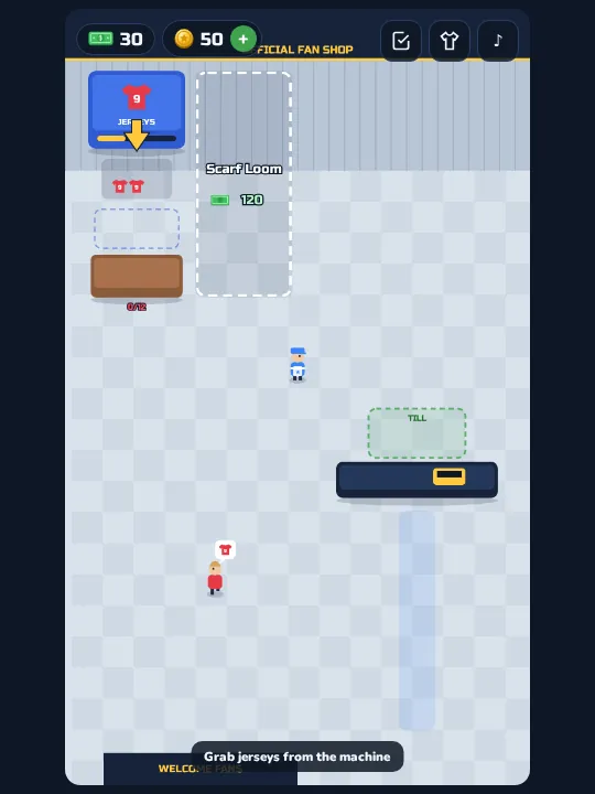 Kit Shop Tycoon gameplay