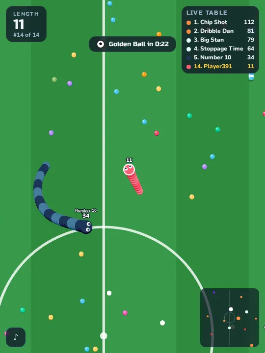 Striker Snakes gameplay